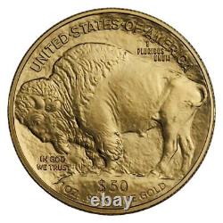 1 oz Gold Buffalo Coin BU Random Year $50 US Gold. 9999 Fine