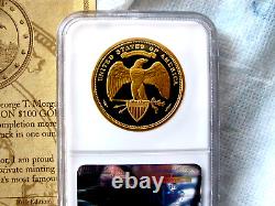 $100 Dollars Gold Union 1 Oz. 999 Proposed 1876-2010 Ultra Cameo Gem Proof NGC