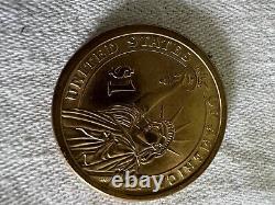1809-1817 4th President James Madison $1 Dollar Gold Coin in good condition