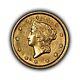 1851 G$1 Liberty Head Gold Dollar Luster AU Dets SKU-G3814