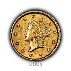 1851 G$1 Liberty Head Gold Dollar Luster AU SKU-G3712