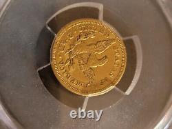 1851 dollar 2.50 gold XF45