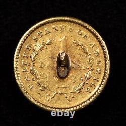 1853 G$1 Liberty Head Gold Dollar SKU-G2453