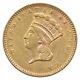 1856 $1 Indian Princess Head Gold Dollar 3363
