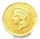 1856 Indian Gold Dollar G$1 Certified PCGS AU Details Rare Early Coin