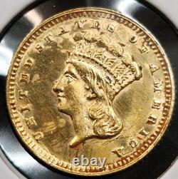 1874 Gold $1 One Dollar Coin #2201