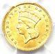 1874 Indian Gold Dollar G$1 Coin Certified PCGS AU55 Rare Gold Coin