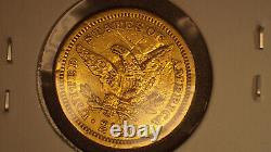 1877 S Quarter Eagle $2.5 Dollar Gold Coin Tougher Date