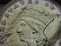 1880 $1 Gold Indian Princess One Dollar Coin- 1,600 Mintage