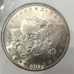 1880-S MS 65 Gorgeous Rose Gold Toning And Mirror Back Wow ANACS Wow Coin