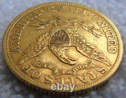 1886 $5 Five Dollar US Gold Liberty Coin Coronet Head Eagle Bullion