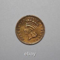 1888 $1 Indian Princess Head Gold Dollar Jewelry