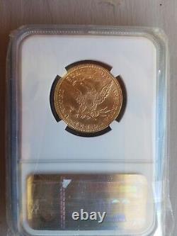 1893 P US Liberty Head Eagle Gold Coin $10 Ten Dollar MS-62 Exceptional
