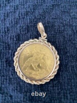 1906 10 Dollar Liberty Gold Coin Pendant