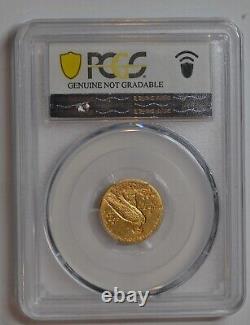 1912 Indian Quarter Eagle, $2.50, PCGS AU Details, TrueView, Gold, C7217