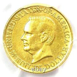 1916 McKinley Commemorative Gold Dollar Coin G$1 Certified PCGS AU Details