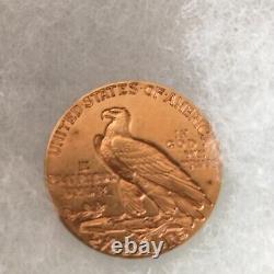 1929 $2.50 Indian Head Gold Quarter Eagle