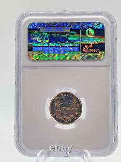 1971 BAHAMAS NGC PF67 TEN DOLLAR ULTRA CAMEO $10 GOLD Coin NICE! Rare Low Pop