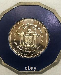 1975 One Hundred Dollar Gold Coin of Belize