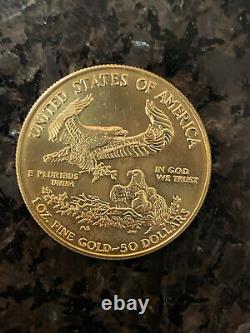 1996 $50 Dollar 1oz. Gold American Eagle coin FREE SHIPPNG