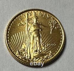 1997 Gold American Eagle 1/10 Oz Gold $5 Dollar Coin