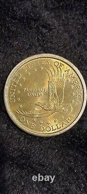 1x-2000 P SACAGAWEA GOLD ONE DOLLAR US LIBERTY COINS