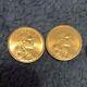 2 golden dollar coins