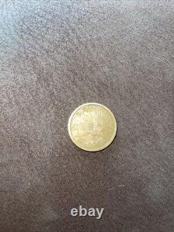 2000 P Sacagawea One Dollar Coin Us Liberty Gold Color Circulated