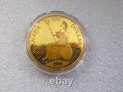 2006 Canada $300 Dollars Gold Coin 1900 Shinplaster Britannia PROOF
