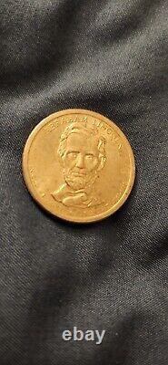 2010 D Rare Abraham Lincoln Dollar Gold Coin 1861-1865