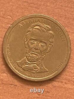 2010 P Abraham Lincoln Dollar Gold Coin 1861-1865 (#85)