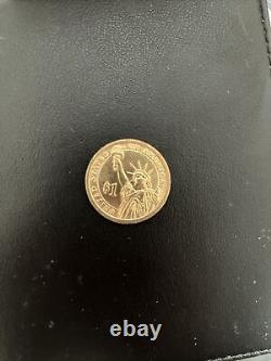 2010 P Rare Abraham Lincoln Dollar Gold Coin 1861-1865