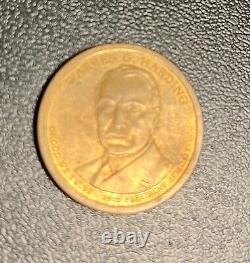 2010 P Rare Abraham Lincoln Dollar Gold Coin 1861-1865