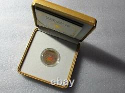 2011 Canada $150 Dollars Gold Coin, Hologram Lunar Year Of The Rabbit