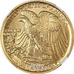 2016-W Gold Centennial Walking Liberty Half Dollar NGC SP70 Brown Lbel STOCK
