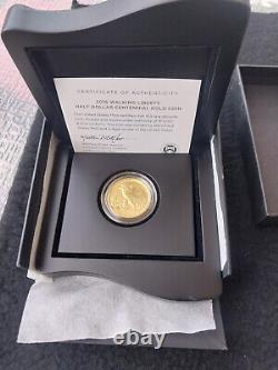 2016-W US Gold Walking Liberty Half Dollar Centennial (1/2 oz) 50C Box COA