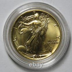 2016-W Walking Liberty Half Dollar Centennial 1/2 oz. 9999 Gold Commemorative