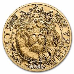 2022 Niue 1 oz Gold Czech Lion Reverse Proof SKU#256925