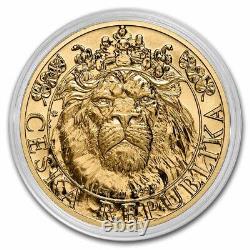2022 Niue 1 oz Gold Czech Lion Reverse Proof SKU#256925