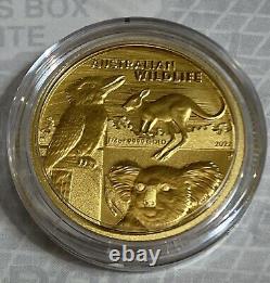 2022-P 1/4 oz Australian Gold Coin 25 Dollars Mintage 1,000 BU