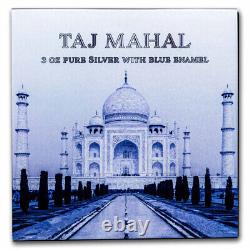 2023 Solomon Islands 3 oz Silver Antique Taj Mahal SKU#279402