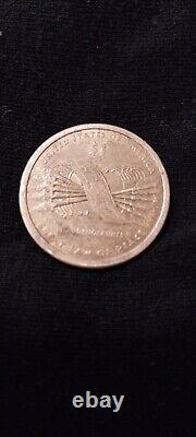 Gold Dollar Sacagawea RARE No Mint No Date Coin