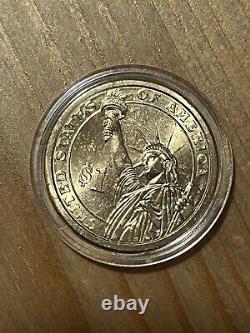 Gold George Washington 1 Dollar Coin 1789-1797 2007 P US One Dollar CIRCULATED