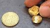 Melting A 10 Cent Euro Coin Money Transformed Into Nuggets Tokens