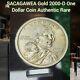 OFFICIAL SACAGAWEA Gold 2000-D One Dollar Coin Mint Authentic Circulated /Rare