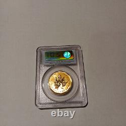 RARE Canadian Gold Elizabeth II 200 Dollar Leaf Coin 1oz. 99999 Fine Gold MS69