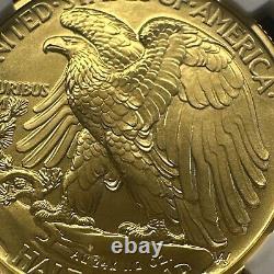 SP70 2016 W 1/2 th Oz 24K Gold Walking Liberty Half Dollar NGC Brown Label