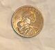 Sacagawea golden dollar 1 coin 2001 d Extremly rare