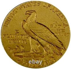 USA 2 1/2 Dollars 1908 QUARTER EAGLE INDIAN HEAD Gold coin