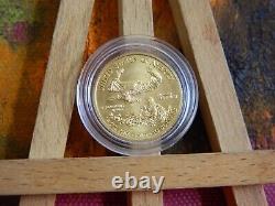 USA, 2014, 10 dollars, Gold Coin, Gold Eagle (91.7%, 8.483 gr)